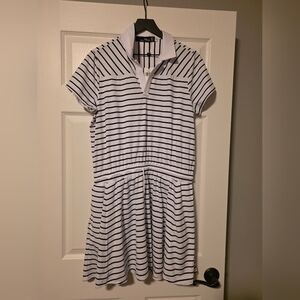 RLX Striped Polo Dress Nwt